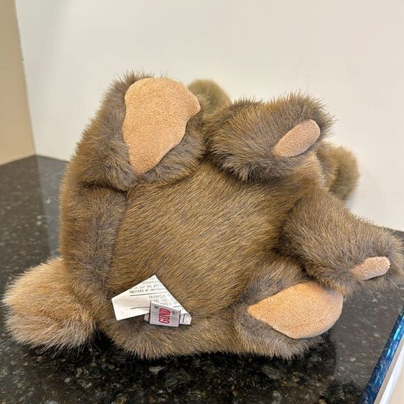 1985 Gund Plush Brown Bunny Rabbit 10" Stuffed Animal “TIPPET” - Picture 9 of 11